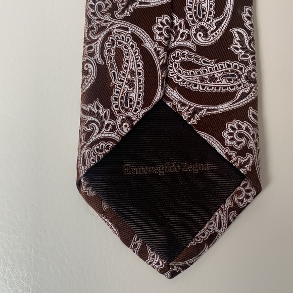 Ermenegildo Zegna Silk Tie - Picture 2 of 5